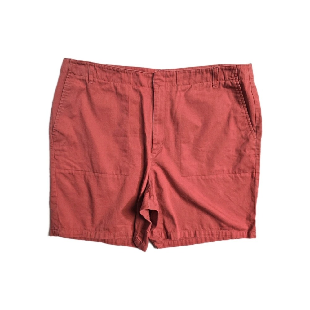 Liz Claiborne Villager Shorts Womens 18 Back Chino Mid Rise Casual Pocket Ladies
